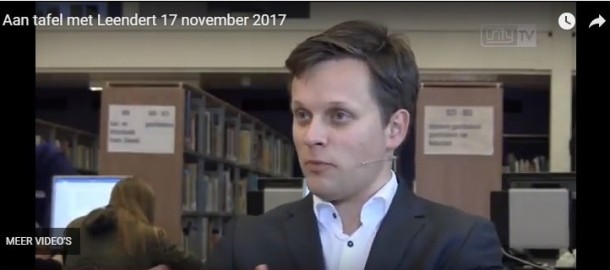 Aan tafel bij Leendert